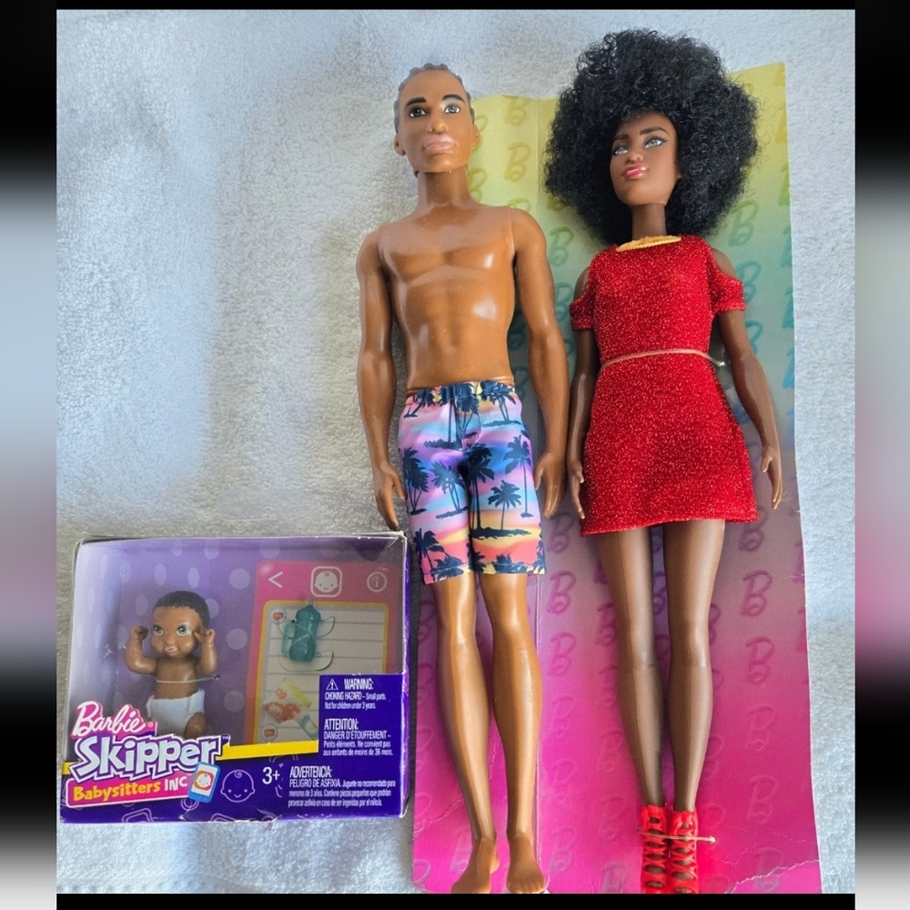 African american barbie bundle